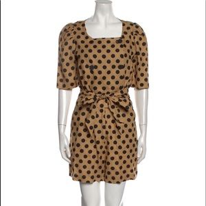 Lisa Marie Fernandez linen polka dot romper